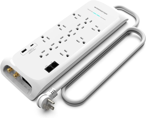 Monster 6ft white power - 6ft,