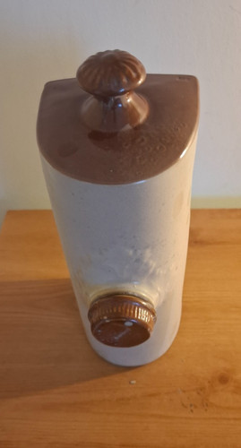 Antique stoneware hot water - hot,