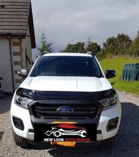 BONNET GUARD PROTECTOR for FORD RANGER 2016 + Black