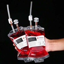 10X Halloween Blood Party Bags