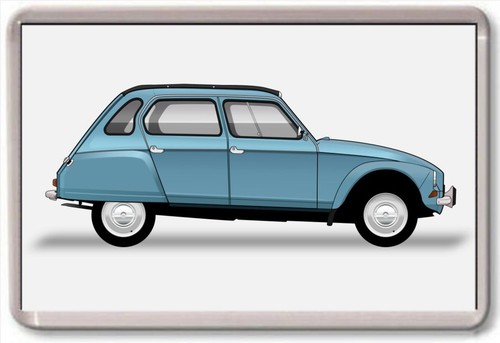 Fridge magnet citroen - citroen, dyane