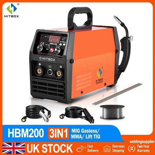 Hitbox 200a 3in1 mig welder - 3in1,