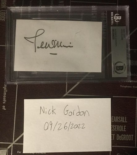 John williams signed autograph - john,