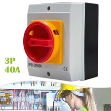 3 PHASE ROTARY ISOLATOR SWITCH