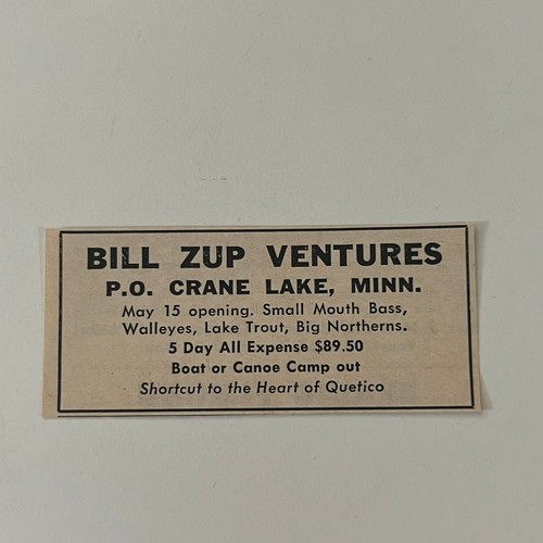 Bill zup ventures boat - zup,