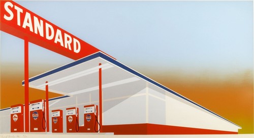 Ruscha standard station - ruscha,