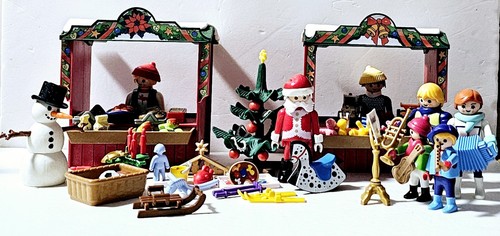 Playmobil christmas market - christmas,