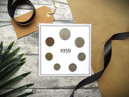 1959 mounted presentation gift - 1959,