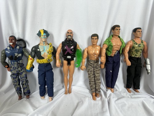 Action man figures - action, x