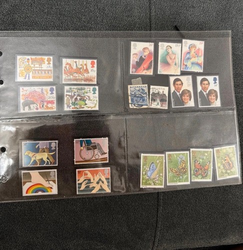 Vintage postage stamp - gb,
