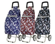Dog Pattern Shopping Trolley