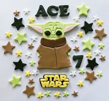 Edible Fondant Star Wars Yoda