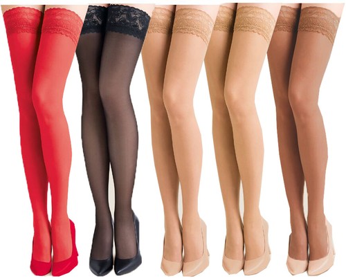 New lace top hold ups - hold,