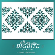 Shabby Chic STENCIL: Arabesque