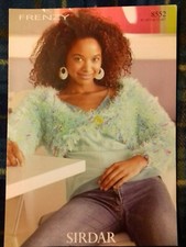 Knitting Pattern - Sirdar Lady's Bolero, Frenzy, 8552 (201396)