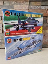 Airfix Fiat G.91 Freece Hawker Hunter FGA9 Plastic Model Kits 1:72 new old stock