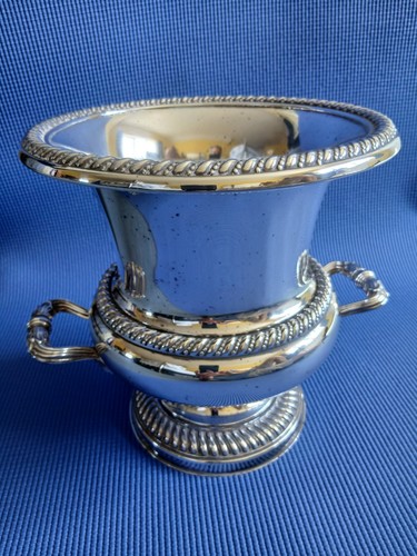 Antique silver plate champagne - antique,
