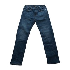 Paul Smith Jeans Men W30 L30 Slim Tapered Stretch Comfort Zip Blue Denim