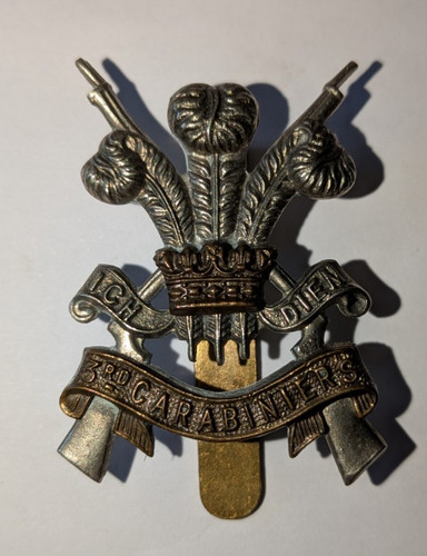 Ww2 3rd carabiniers prince of - 3rd, (prince