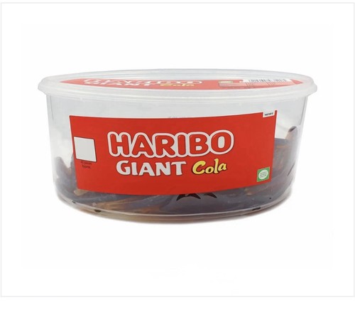 Haribo giant cola bottles tub - giant,