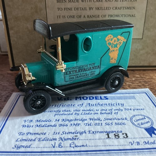 Lledo stoneleigh toy fair - toy, 1991