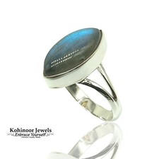 NATURAL Labradorite Sterling