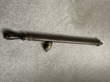 Vintage Ernest H Hill Brass Syringe Pump