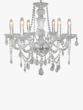 JOHN LEWIS BETHANY CHANDELIER 6 ARM CEILING LIGHT