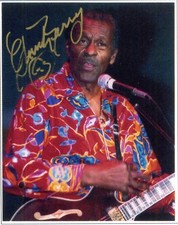 CHUCK BERRY Signed Photograph
