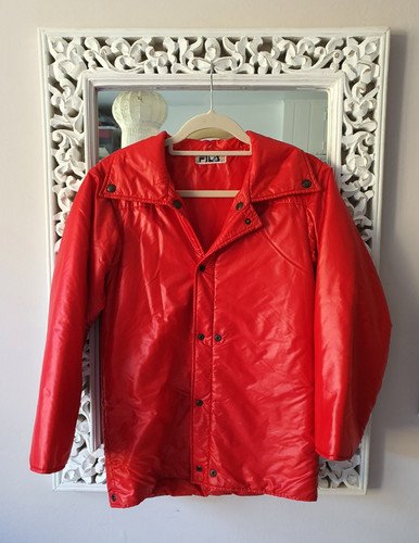 Vintage fila red - fila, puffer