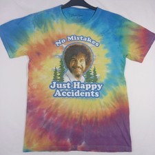 Bob Ross T-Shirt Mens S Tie