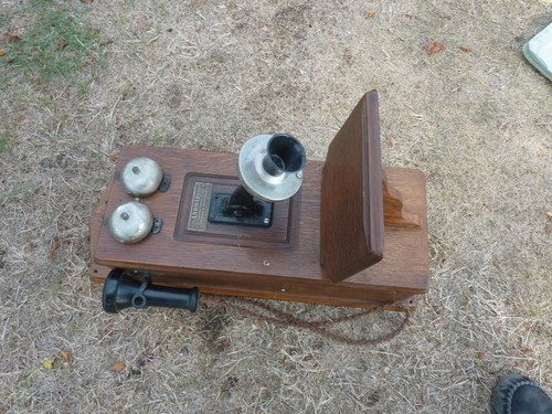 Vintage 1900s oak wall - vintage,