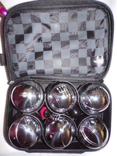 Bocce ball mini chrome - 6, metal