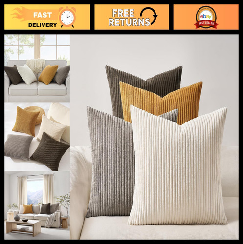 Brown cushion covers 50x50cm - brown,