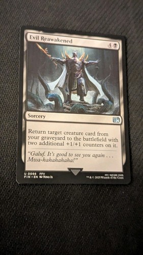 Mtg final fantasy evil - mtg,