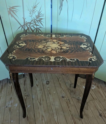 Vintage sorrento inlaid side - vintage,
