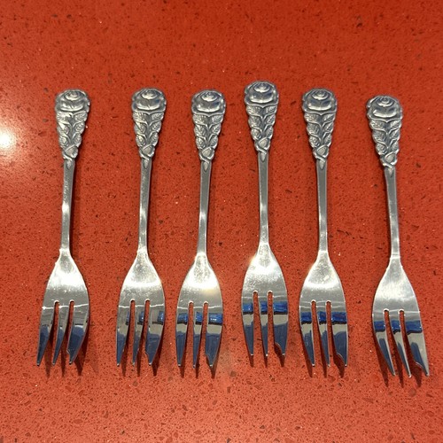 Antique german dessert forks - antique,