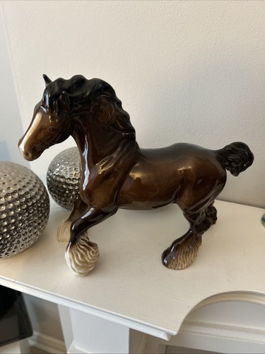 Beswick large brown cantering - beswick,