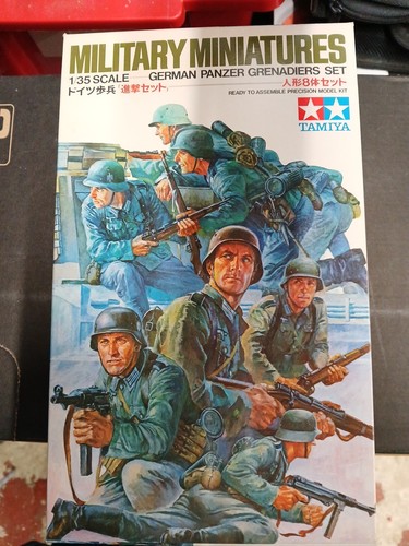 Tamiya military miniatures - military,