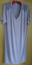 M & S WOMEN’S NIGHTDRESS SIZE 10, MAUVE - “BODY” RANGE; NEW