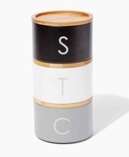 Stacking Metal Canisters Tea