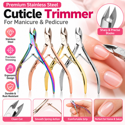 Cuticle nail nippers clipper - cuticle,