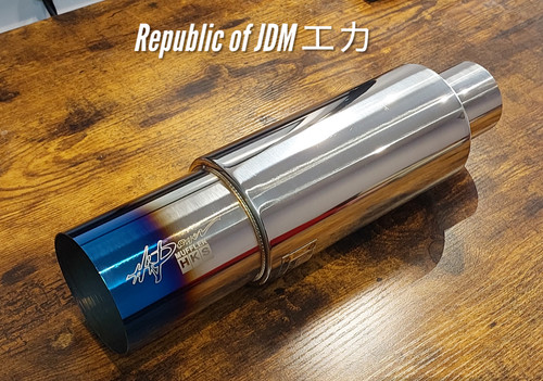Hks style burnt tip exhaust - tip,