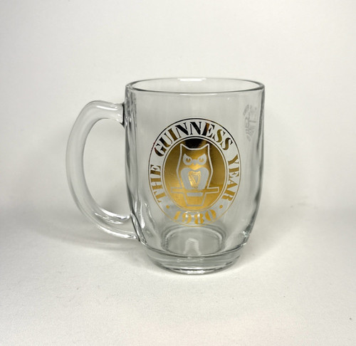Vintage glass tankard - tankard, the