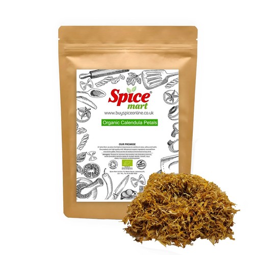 Organic calendula petals - calendula, |