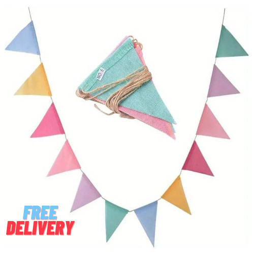 Waterproof triangle flags - triangle,
