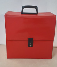 Vintage Lp Carry Case Red
