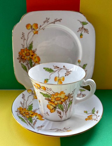Vintage roslyn bone - china, tea