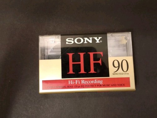 New sealed sony blank - new, 90