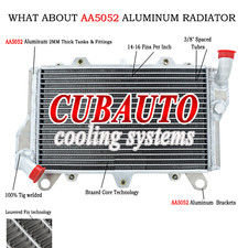 2 Rows 40mm Aluminium Radiator